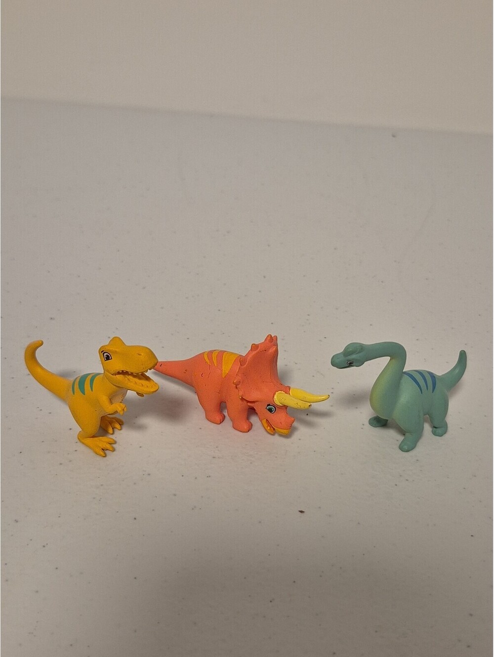 (X3) Paw Patrol Dino Rescue Dinosaur Figure Toys Brontosaurus Triceraptops T-rex